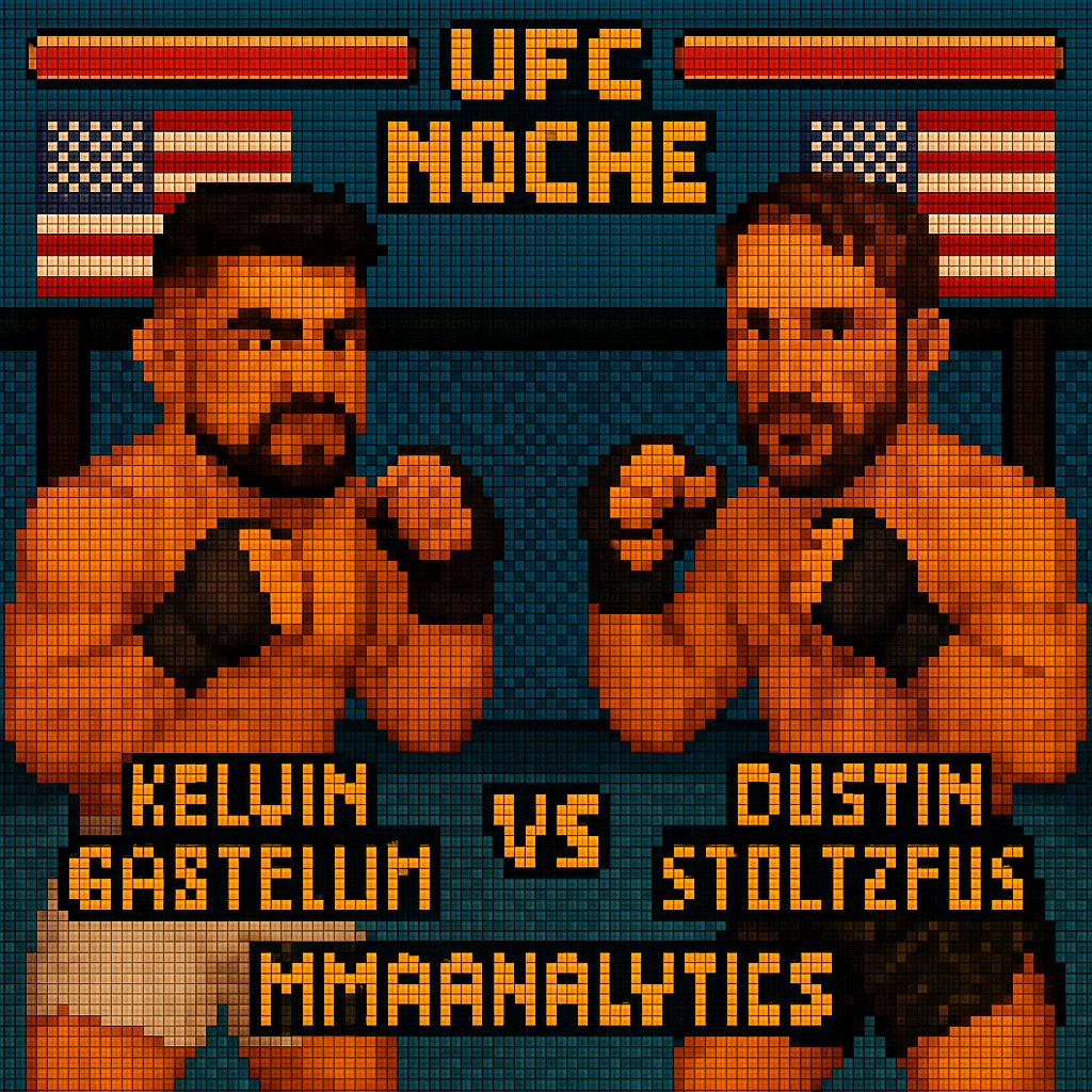 Kelvin Gastelum vs Dustin Stoltzfus - UFC Perth
